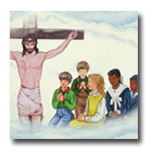 The children learn of Jesus their Saviour